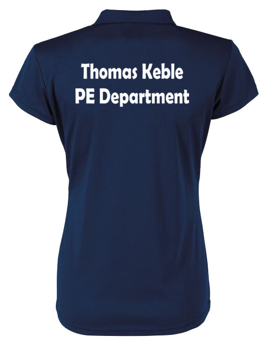 TK TEACHERS FIELD LADIES POLO SHIRT-ROYAL OR NAVY