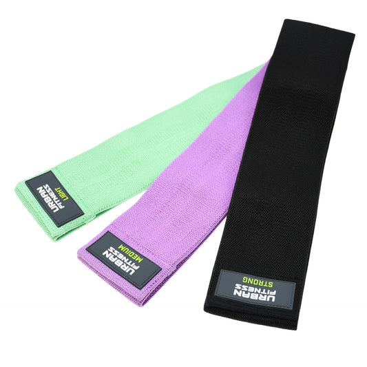 URBAN FITNESS FABRIC RESISTANCE LOOP 3PK