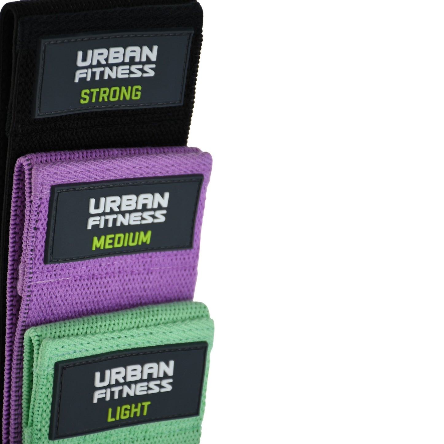 URBAN FITNESS FABRIC RESISTANCE LOOP 3PK