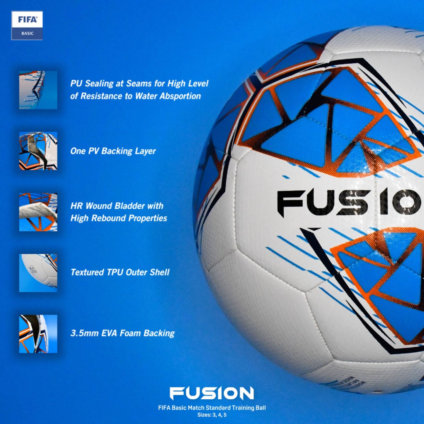 PRECISION FUSION FIFA BASIC TRAINING BALL