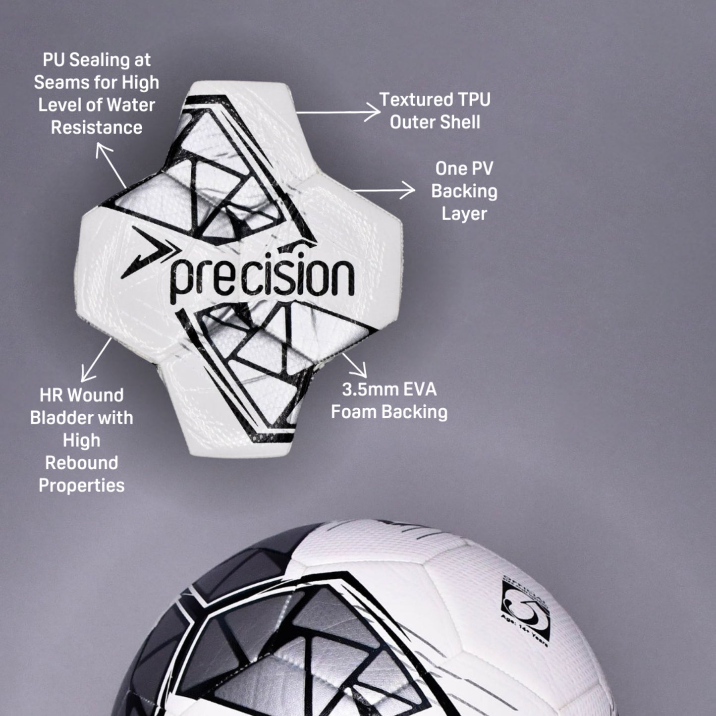 PRECISION FUSION FIFA BASIC TRAINING BALL
