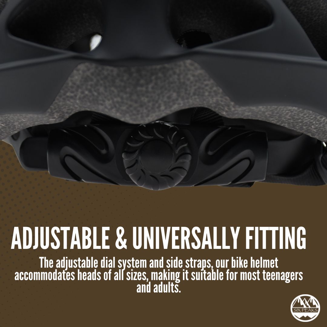 SIX PEAKS ADULT CYCLING HELMET