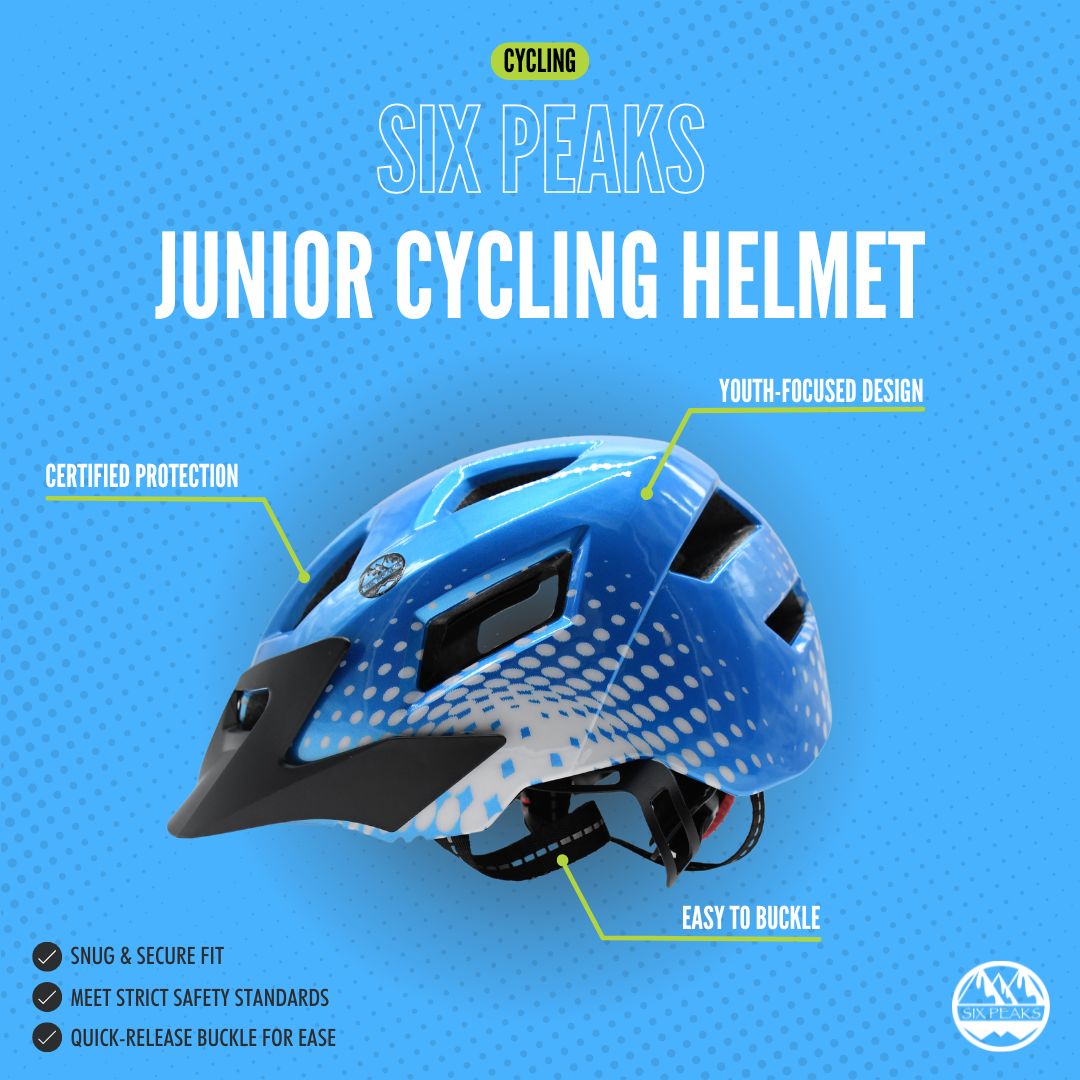 SIX PEAKS JUNIOR CYCLING HELMET