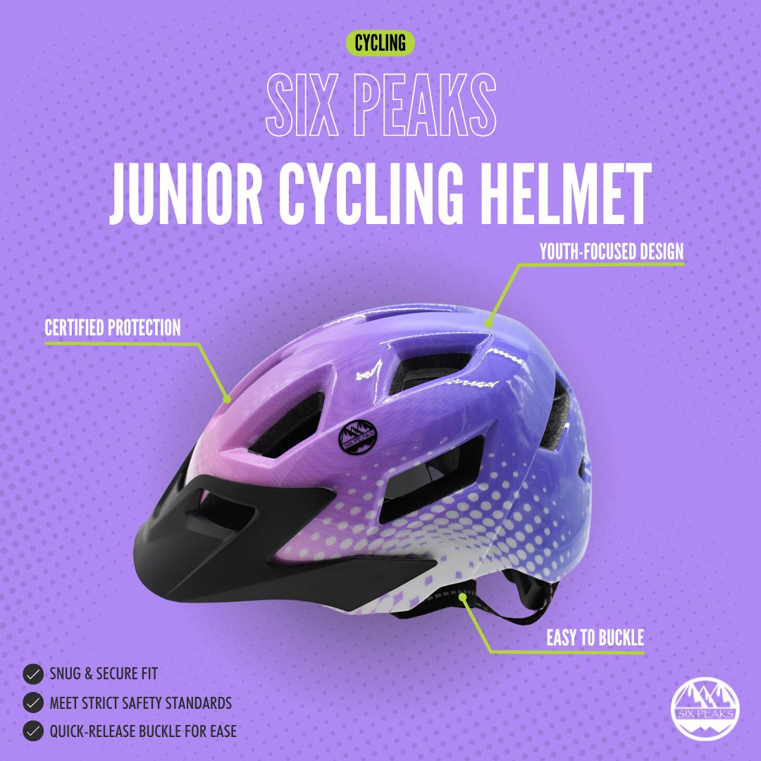 SIX PEAKS JUNIOR CYCLING HELMET