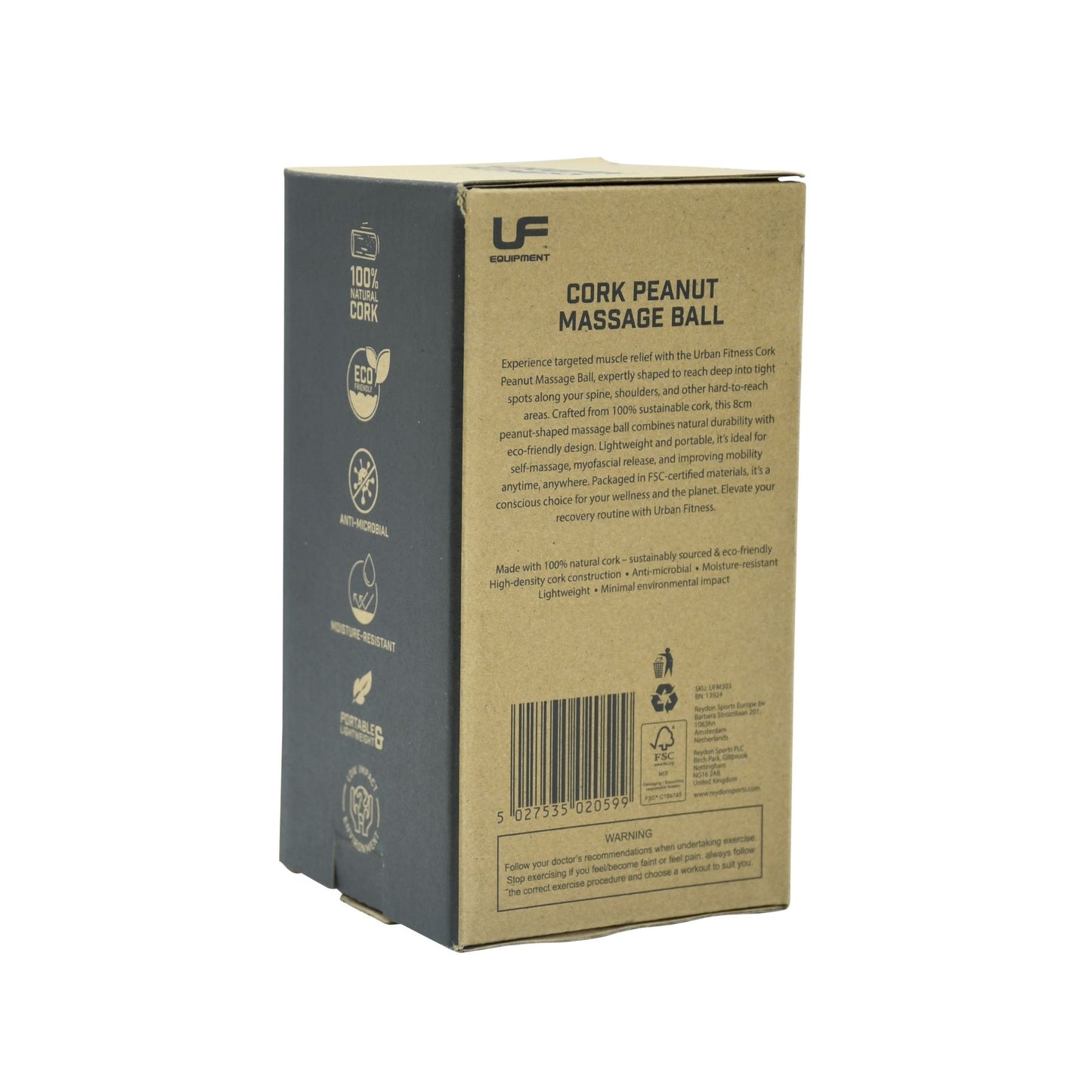 URBAN FITNESS CORK PEANUT MASSAGE BALL
