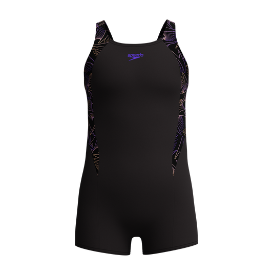 SPEEDO GIRLS HYPERBOOM SPLICE LEGSUIT
