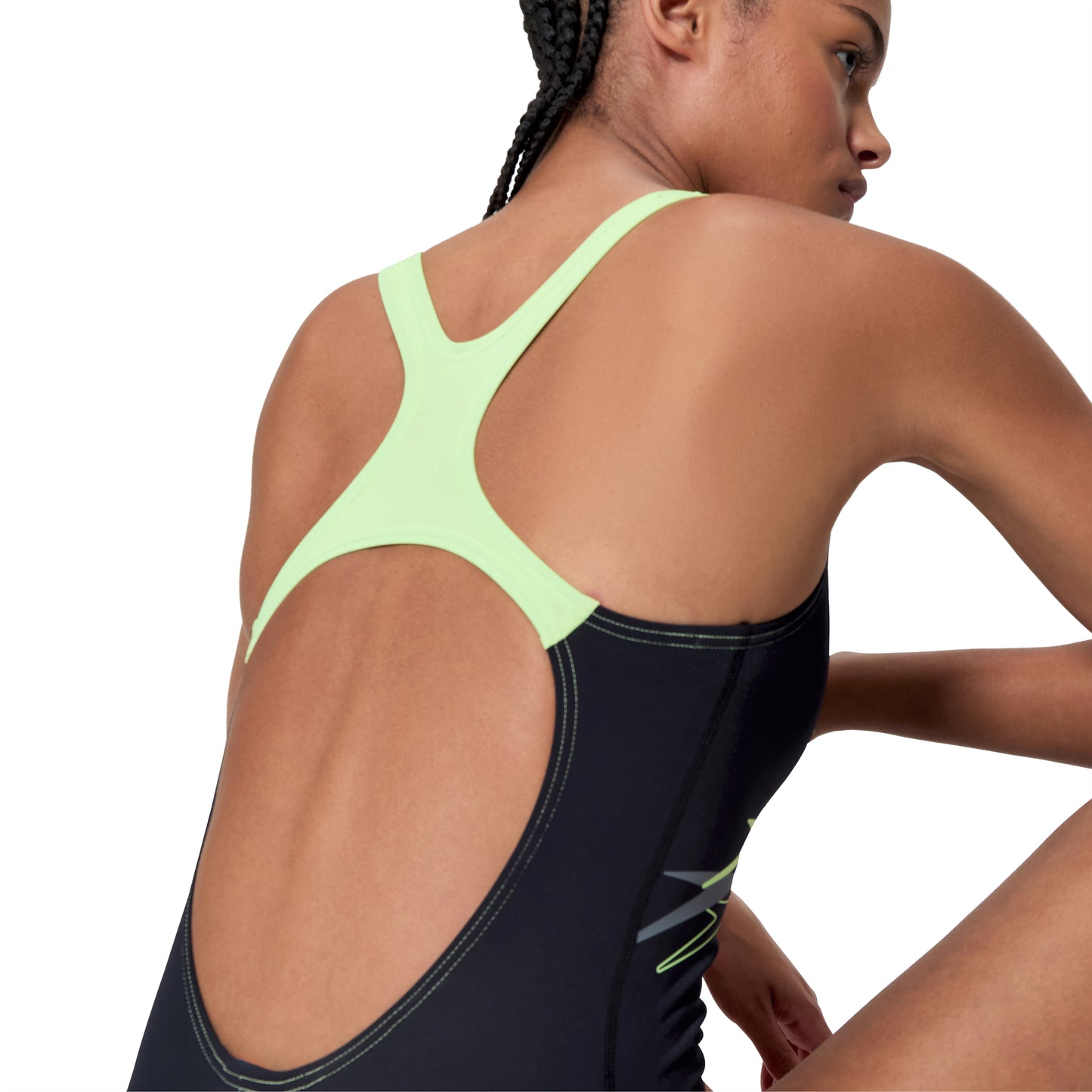SPEEDO WOMENS MEDLEY LOGO SWIMSUIT