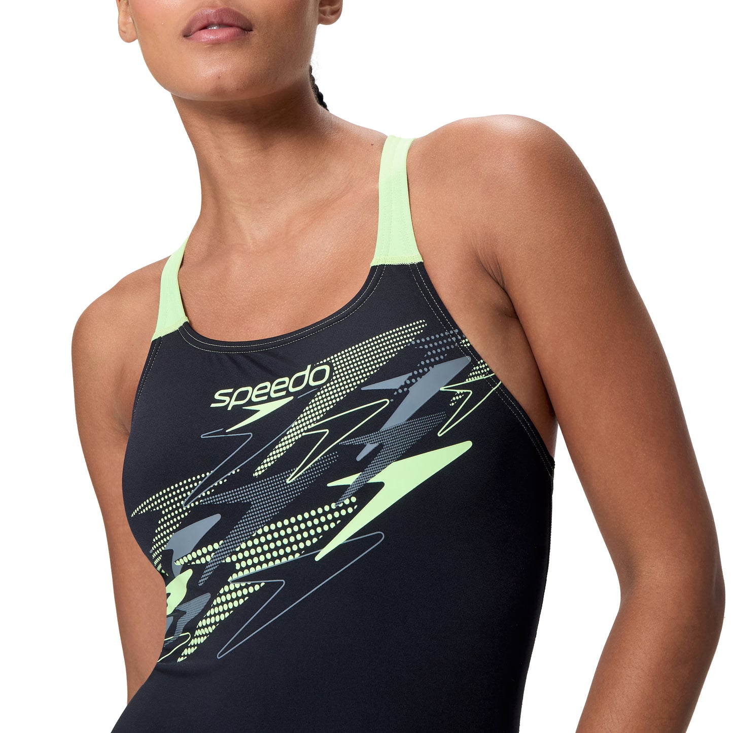 SPEEDO WOMENS MEDLEY LOGO SWIMSUIT