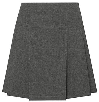 DROP WAIST PLEAT SKIRT SNR - 18" TO 22"L