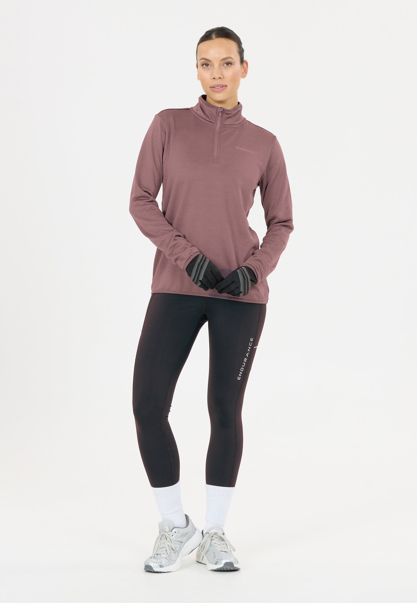ENDURANCE WOMENS VIRONIC WAFFLE MIDLAYER