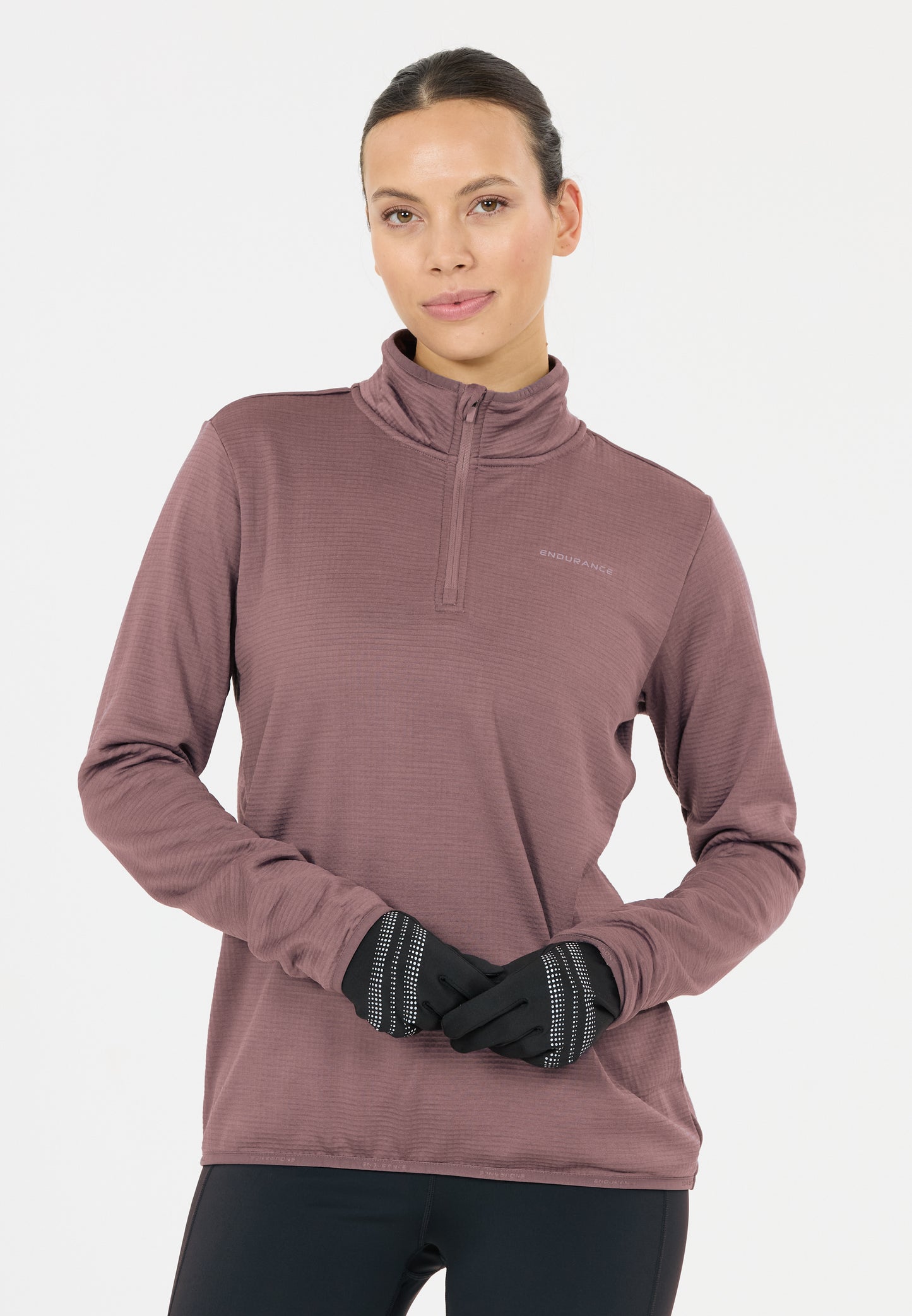 ENDURANCE WOMENS VIRONIC WAFFLE MIDLAYER