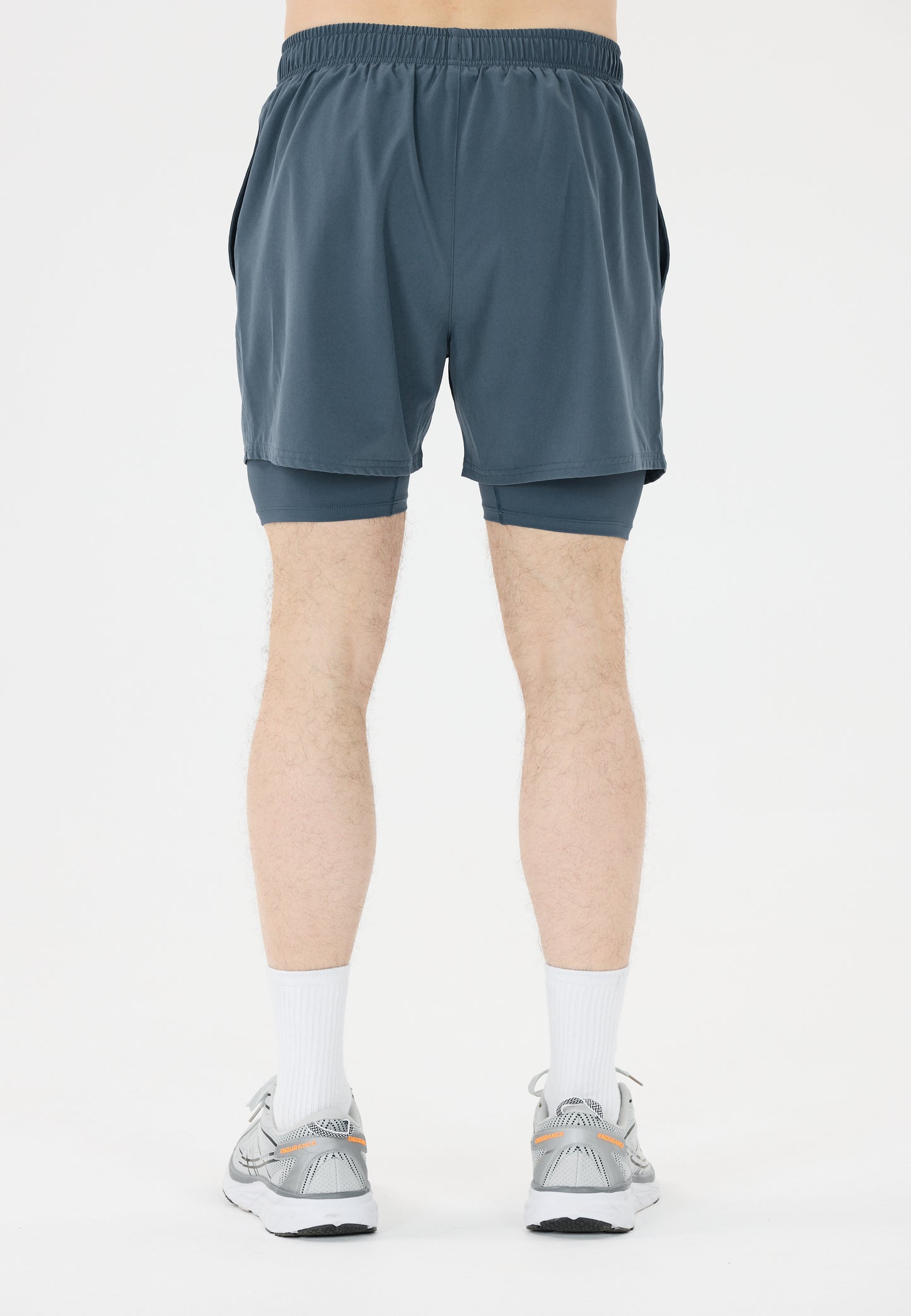 ENDURANCE MENS KROS 2IN1 SHORTS