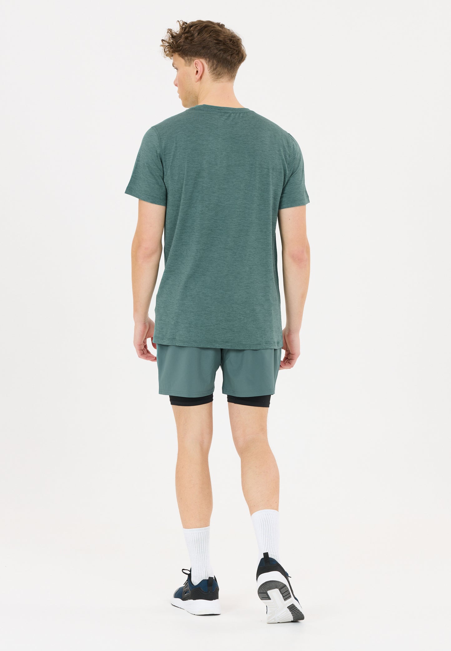 ENDURANCE MENS KROS 2IN1 SHORTS