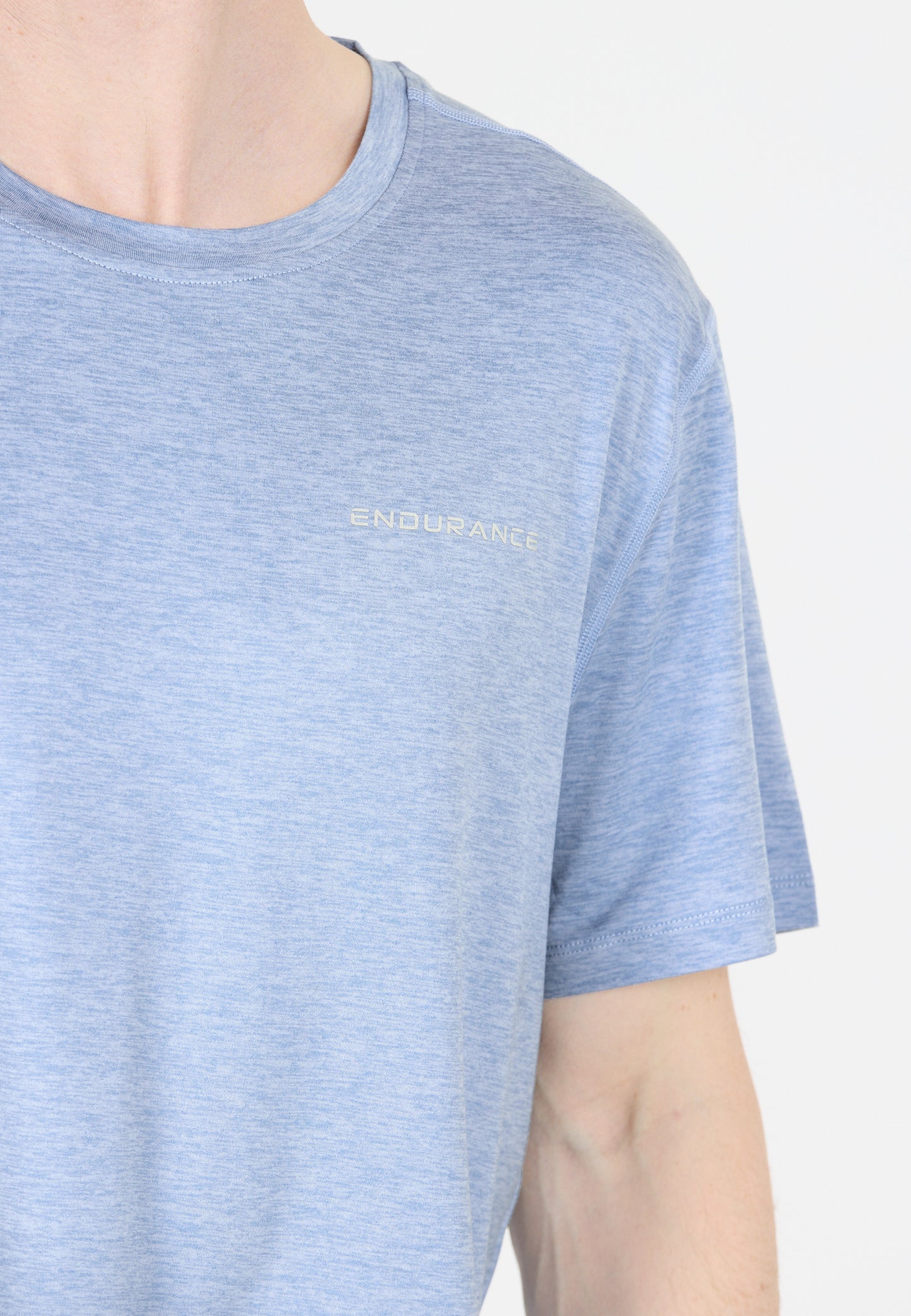 ENDURANCE MENS ABDON MELANGE S/S TEE