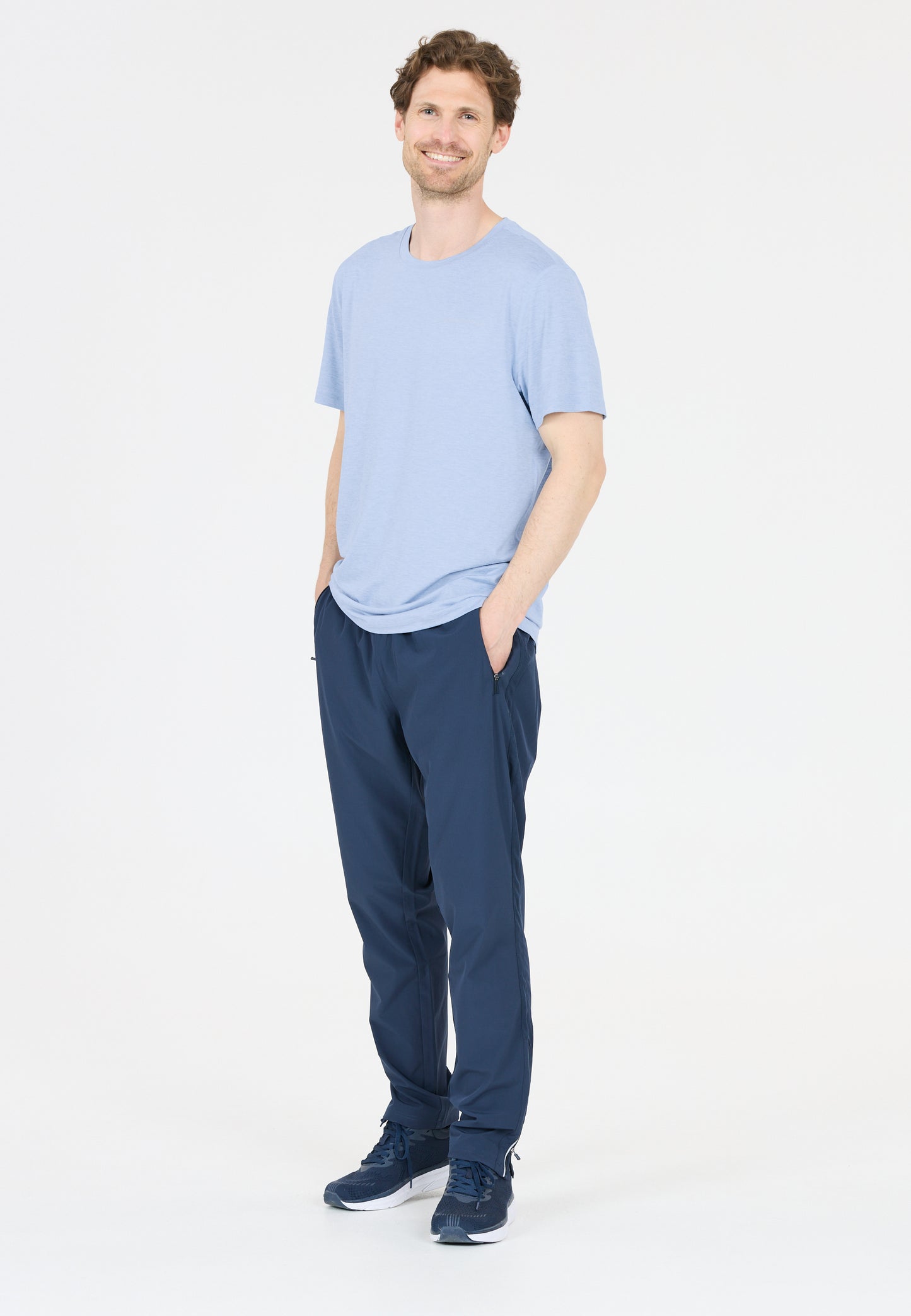 ENDURANCE MENS ABDON MELANGE S/S TEE