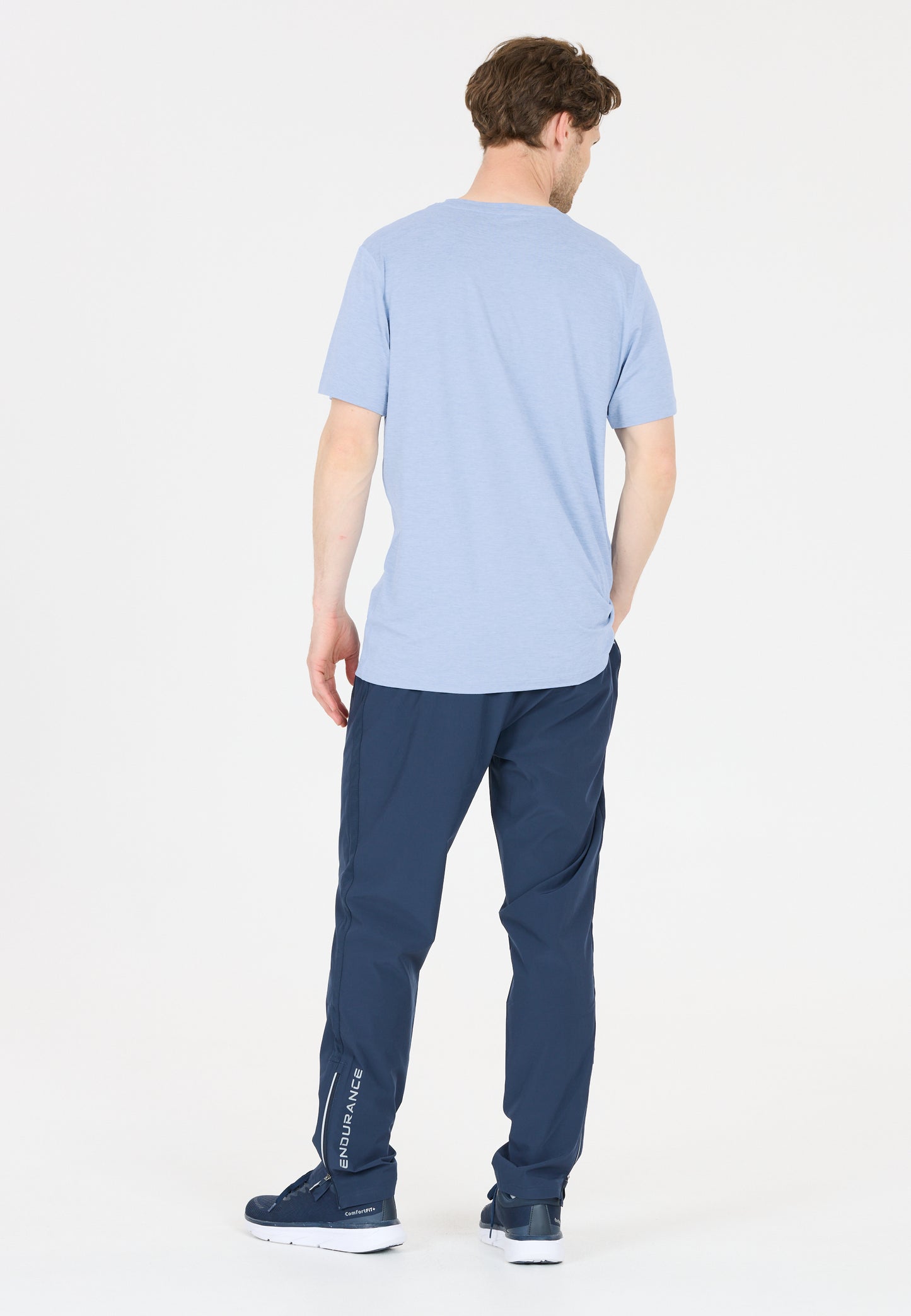 ENDURANCE MENS ABDON MELANGE S/S TEE