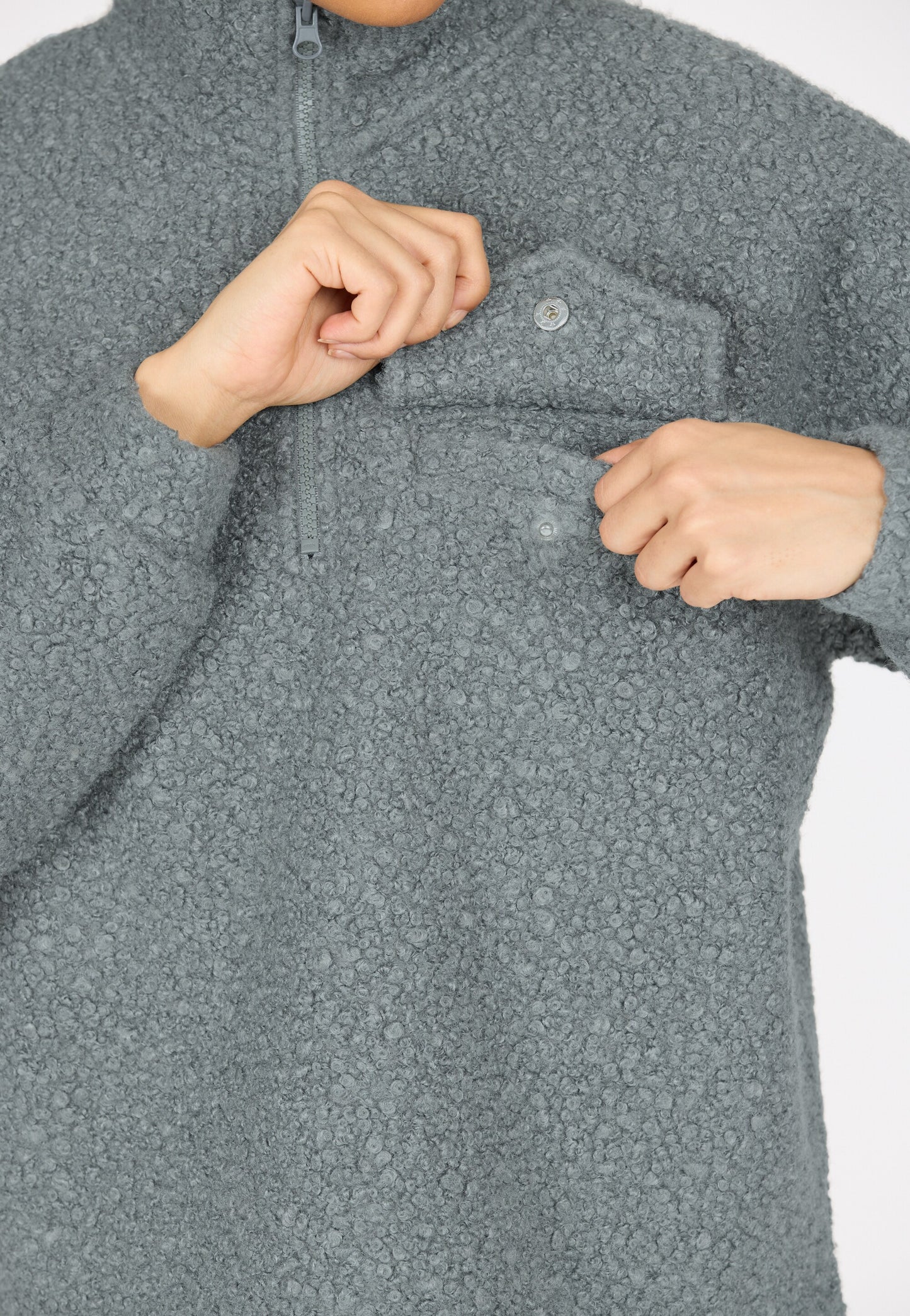 ATHLECIA FLORRIE SHERPA HALF ZIP