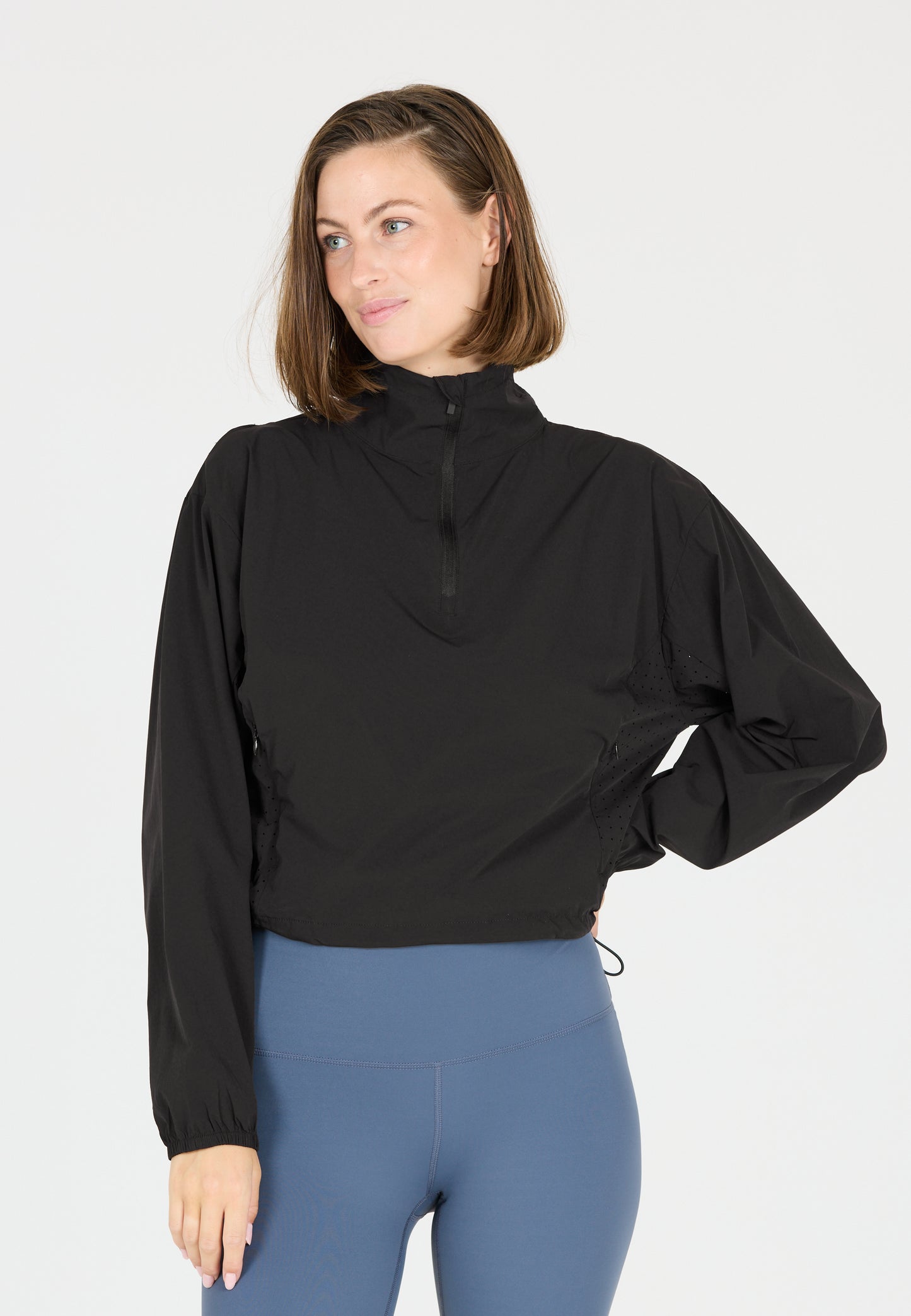 ATHLECIA WOMENS SHARMA HALF ZIP