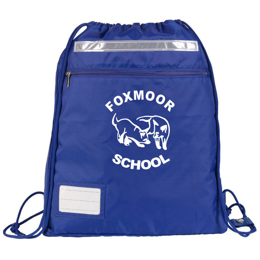 FOXMOOR SCHOOL P.E. BAG WITH ZIP