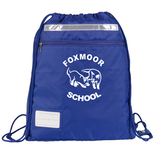 FOXMOOR SCHOOL P.E. BAG WITH ZIP