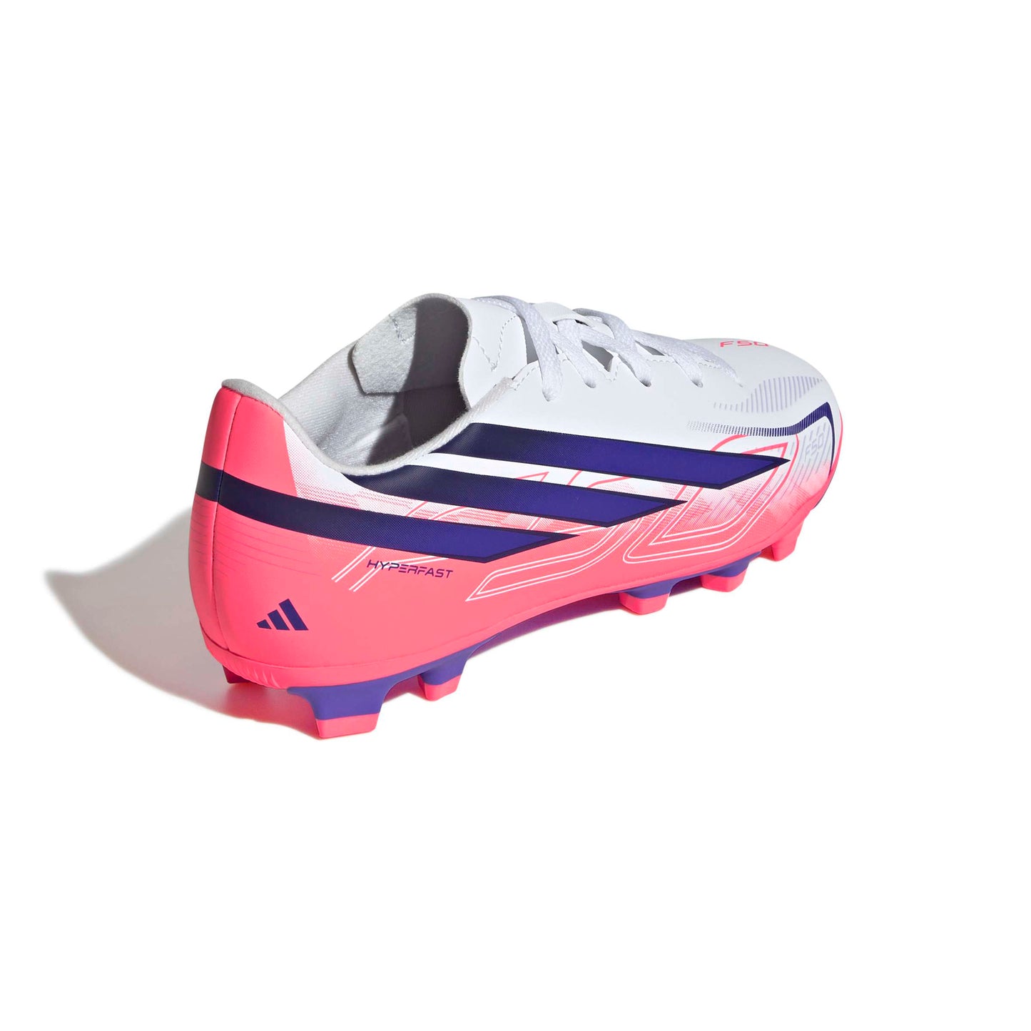 ADIDAS F50 HYPERFAST CLUB FG/MG BOOTS JNR