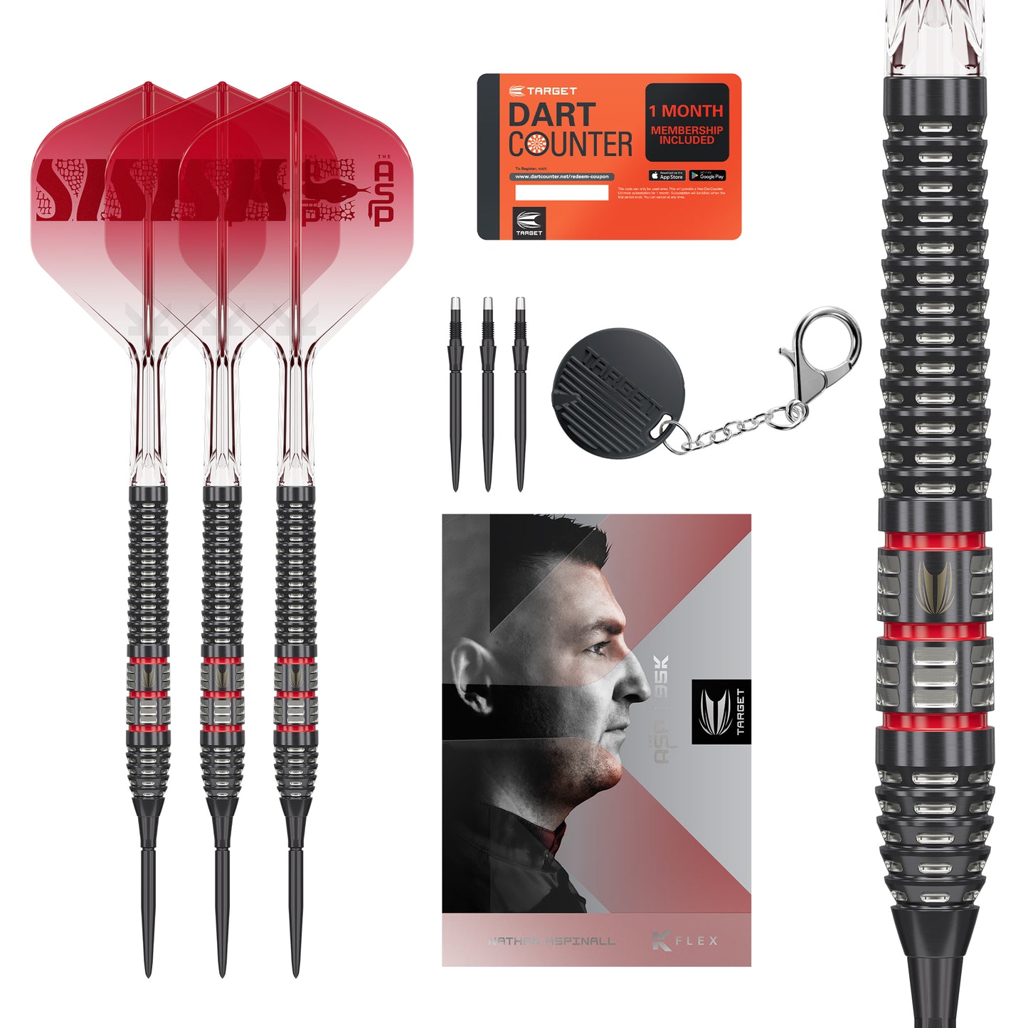 TARGET NATHAN ASPINALL 95K SP DARTS