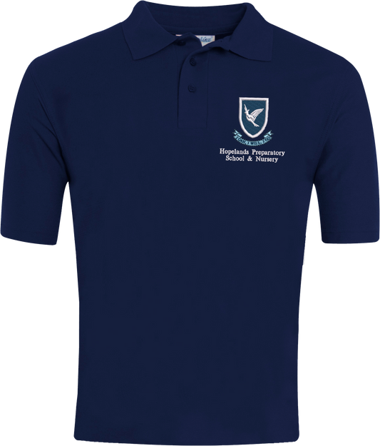 HOPELANDS SPORTS POLO - NAVY