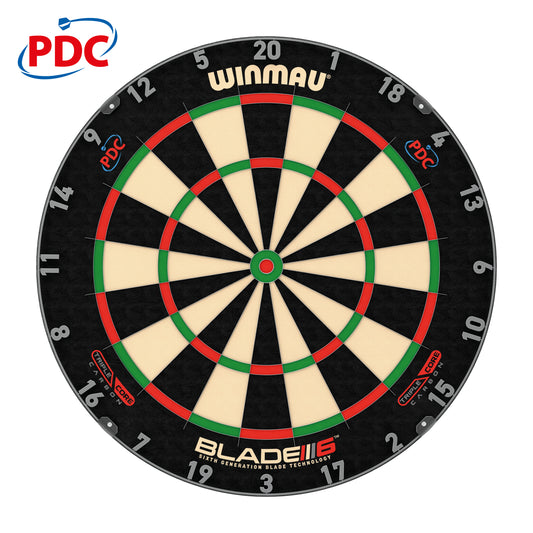 WINMAU BLADE 6 TRIPLE CORE CARBON DARTBOARD