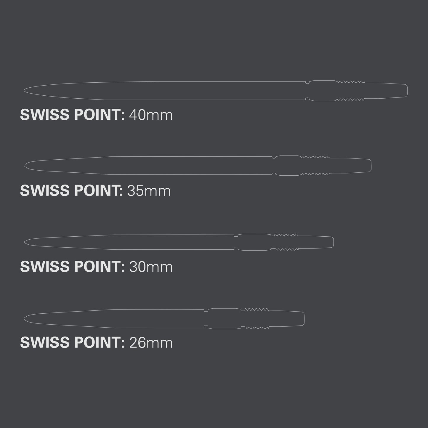 TARGET SWISS POINTS 40MM