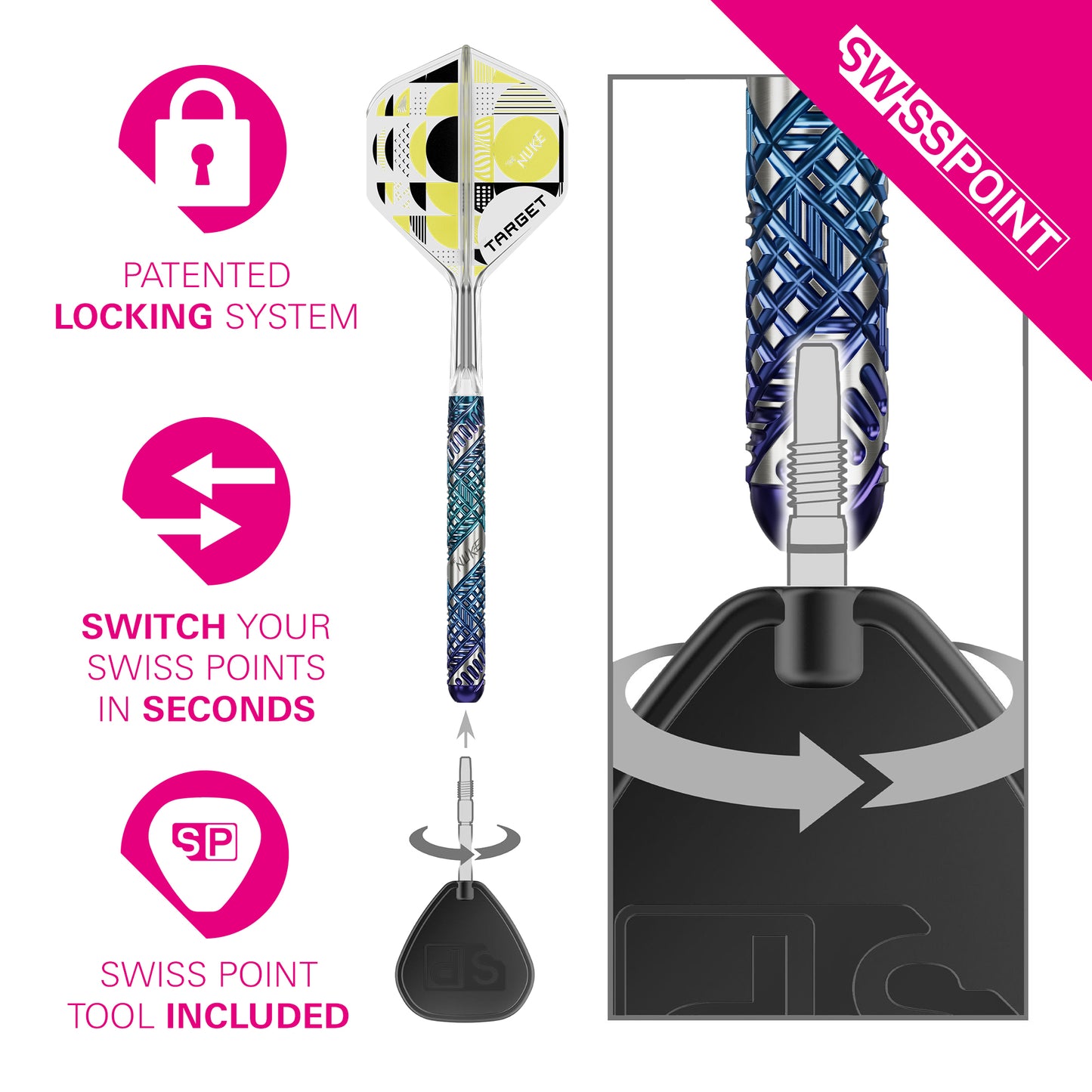 TARGET LUKE LITTLER EDGE 95% SP DARTS