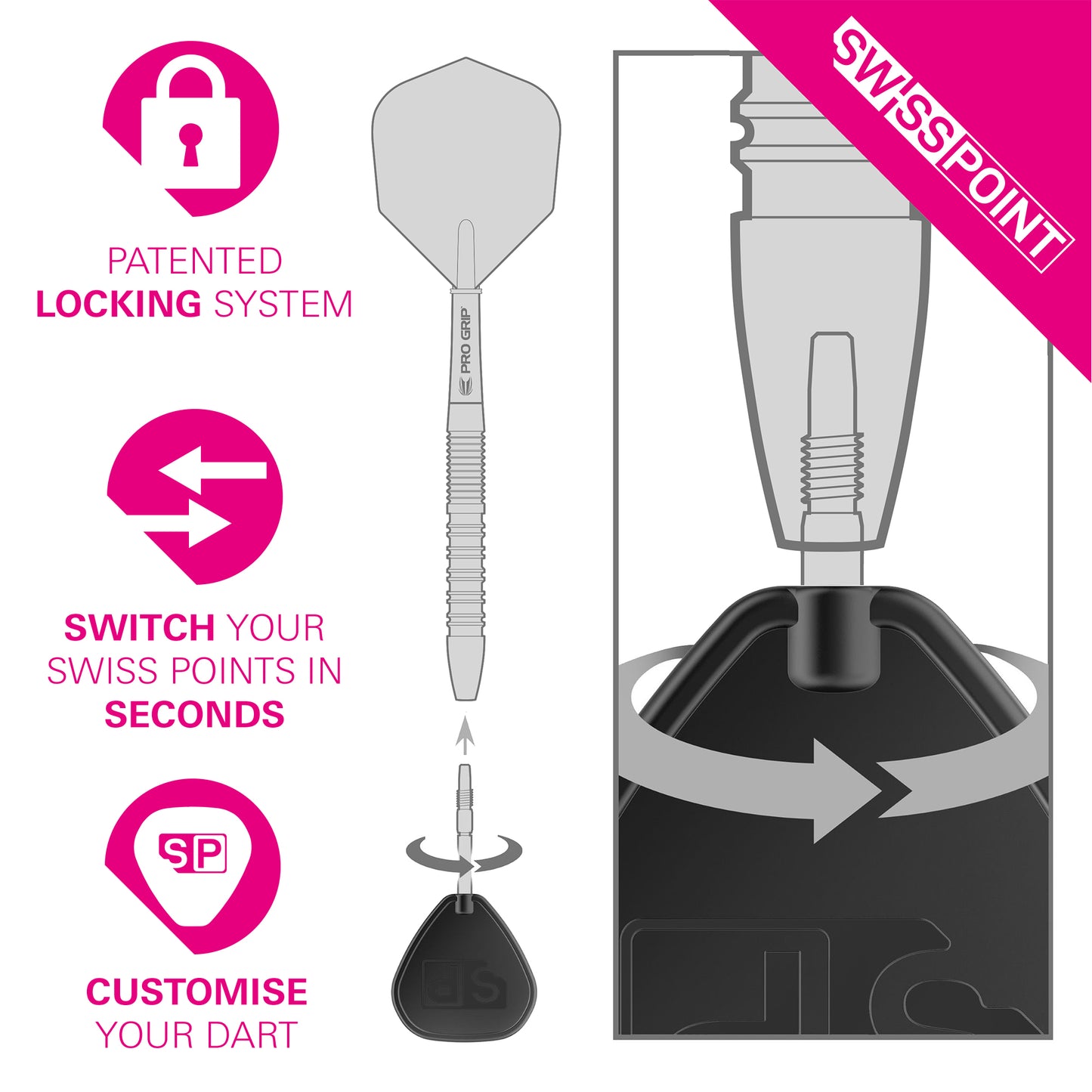 TARGET SIGNATURE SWISS RST POINTS 30MM 2025