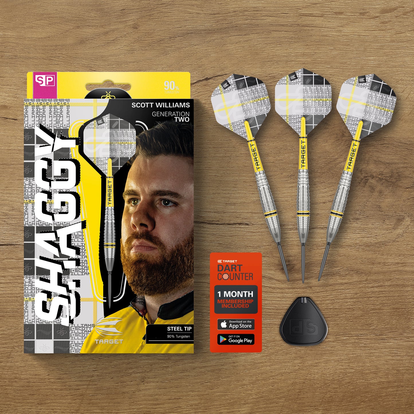 TARGET SCOTT WILLIAMS GEN2 90% SP DARTS