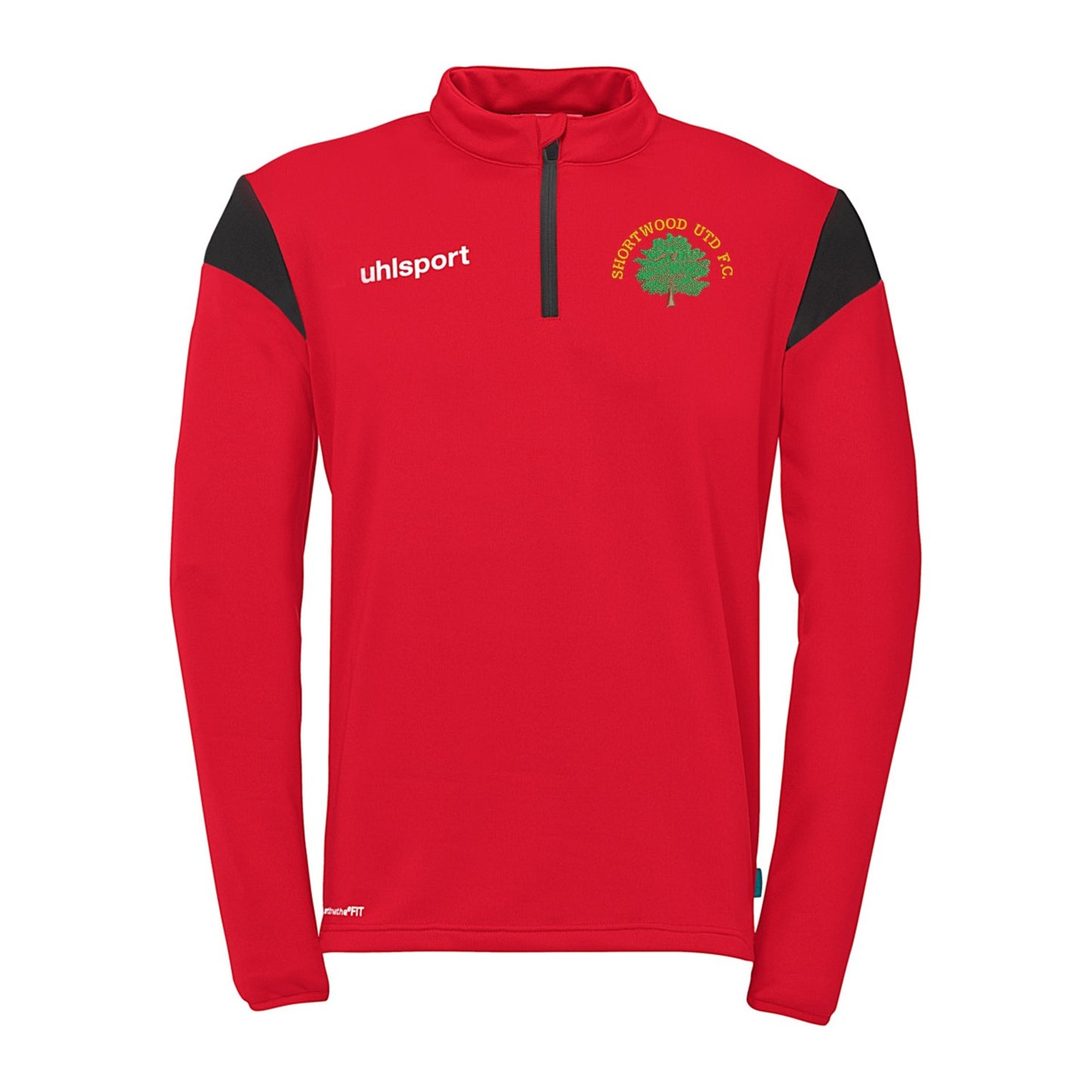UHLSPORT SHORTWOOD UNITED FC SENIOR SQUAD 27 HALF ZIP TOP