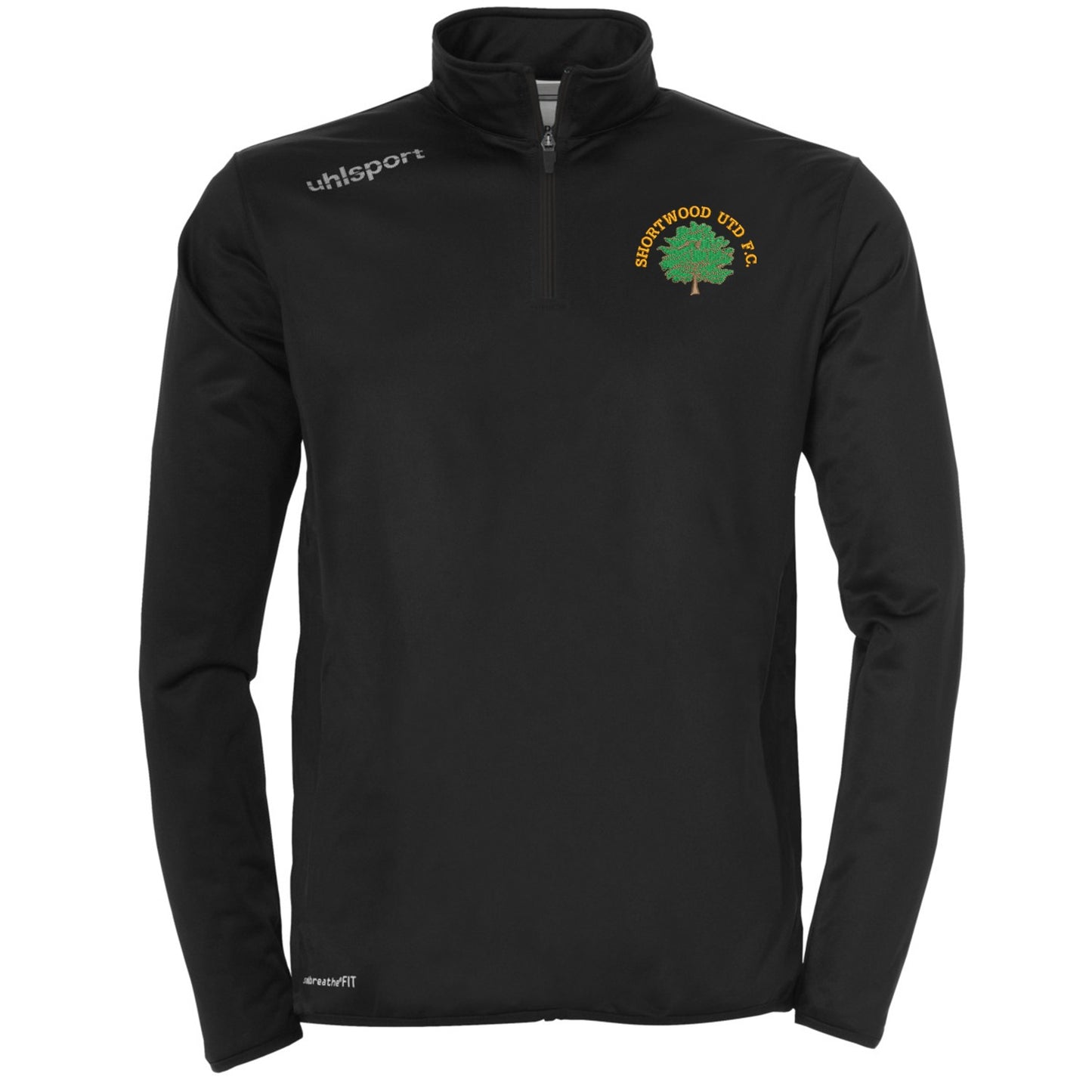 UHLSPORT SHORTWOOD UNITED YOUTH FC JUNIOR ESSENTIAL HALF ZIP TOP