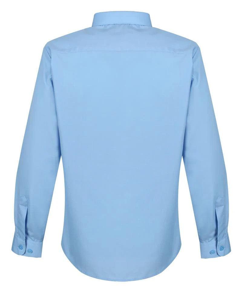 THSL JUNIOR SKY BLUE TWIN PACK BLOUSE L/S
