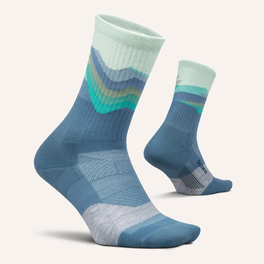 FEETURES TRAIL MAX CUSHION MINI CREW SOCKS