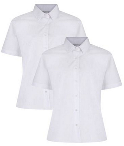 TRUTEX TWIN PK BLOUSE S/S - 24" - 34" CHEST