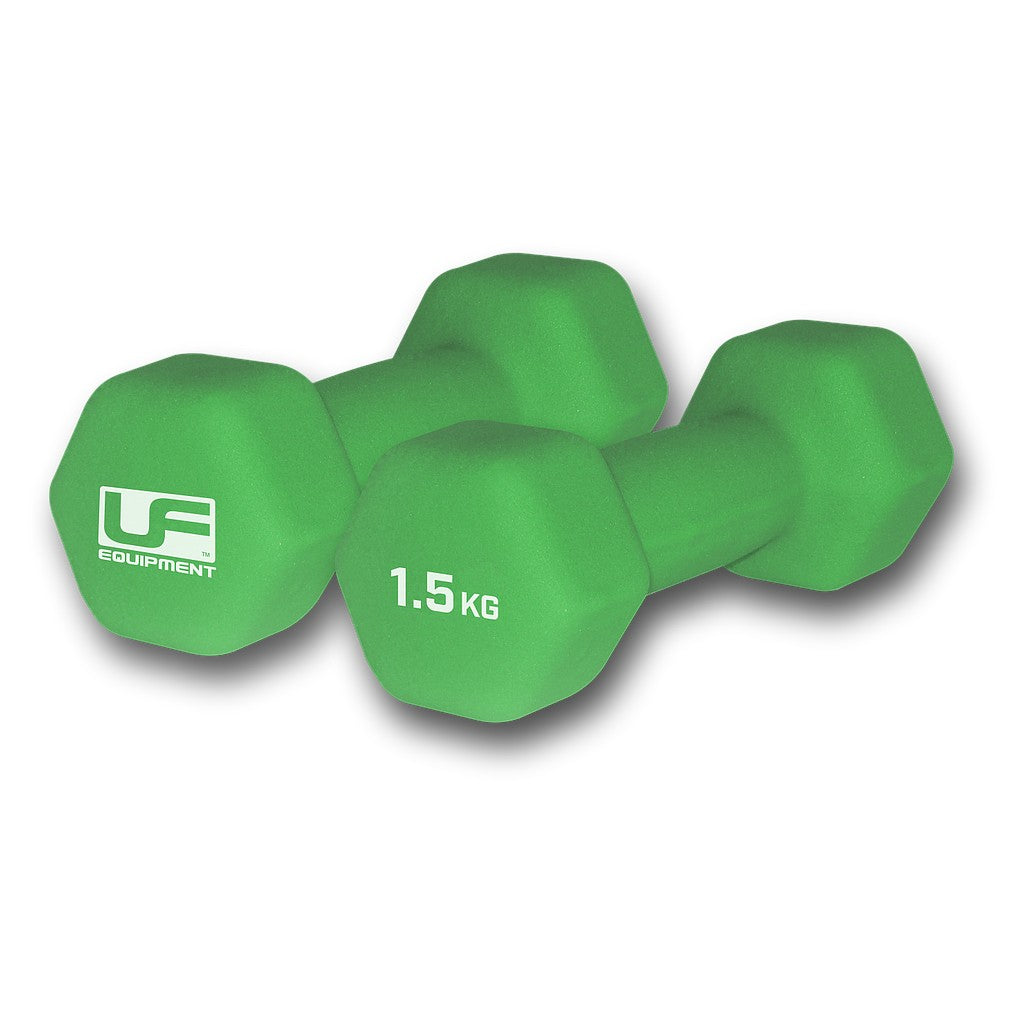 URBAN FITNESS 1.5KG HEX DUMBBELLS