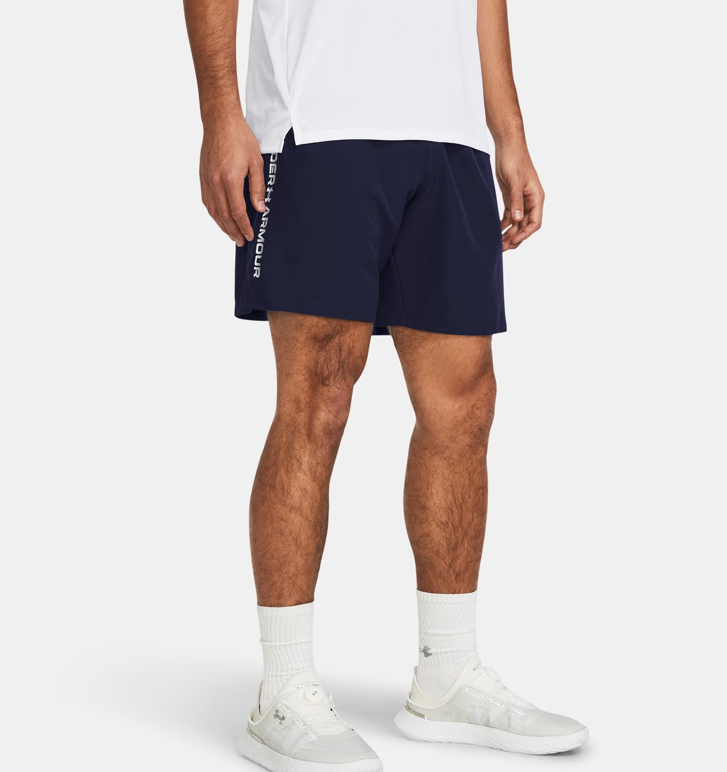 UNDER ARMOUR WOVEN WORDMARK SHORTS