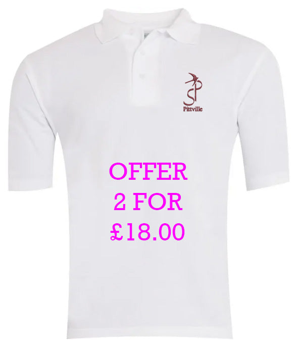 PITTVILLE UNISEX SUMMER POLO - JNR