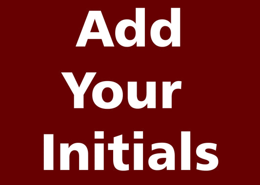 INITIALS ADD ON - JUNIOR