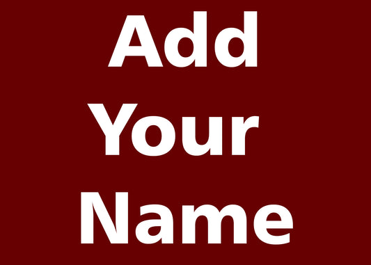 NAME ADD ON - JUNIOR