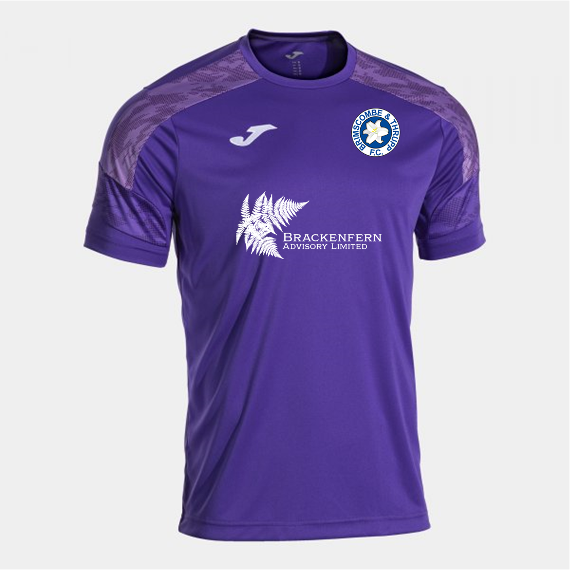 BRIMSCOMBE & THRUPP FC CHAMPIONSHIP VIII AWAY SHIRT - SNR