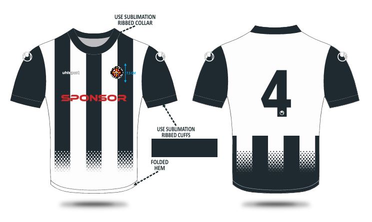 CARTERTON FC JUNIOR BESPOKE HOME SHIRT