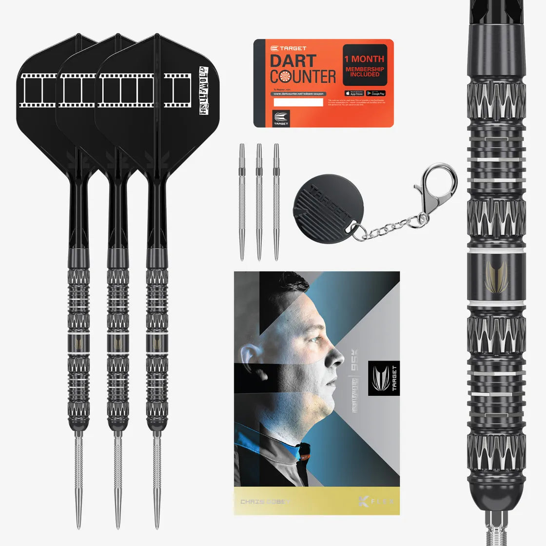 TARGET CHRIS DOBEY 95K SP DARTS