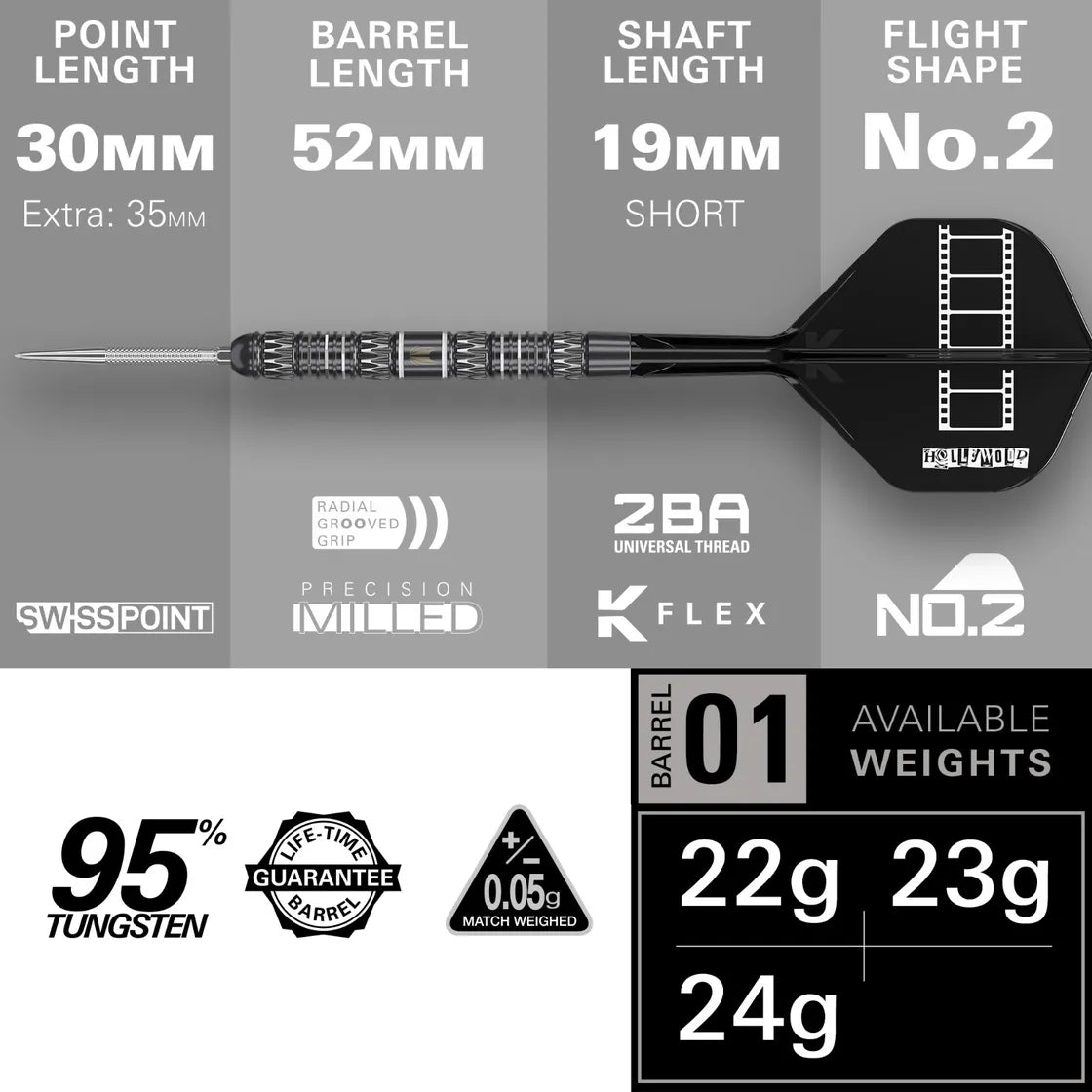 TARGET CHRIS DOBEY 95K SP DARTS