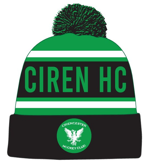 CIRENCESTER HOCKEY CLUB BESPOKE BOBBLE HAT