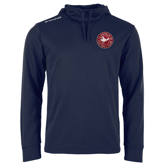 CLANFIELD FC FIELD PLAYERS HOODED TOP JNR