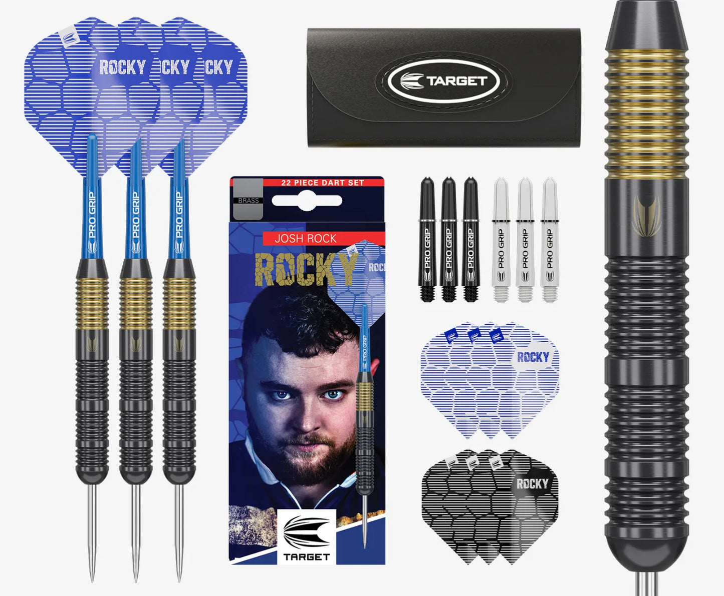 TARGET JOSH ROCK BRASS DARTS