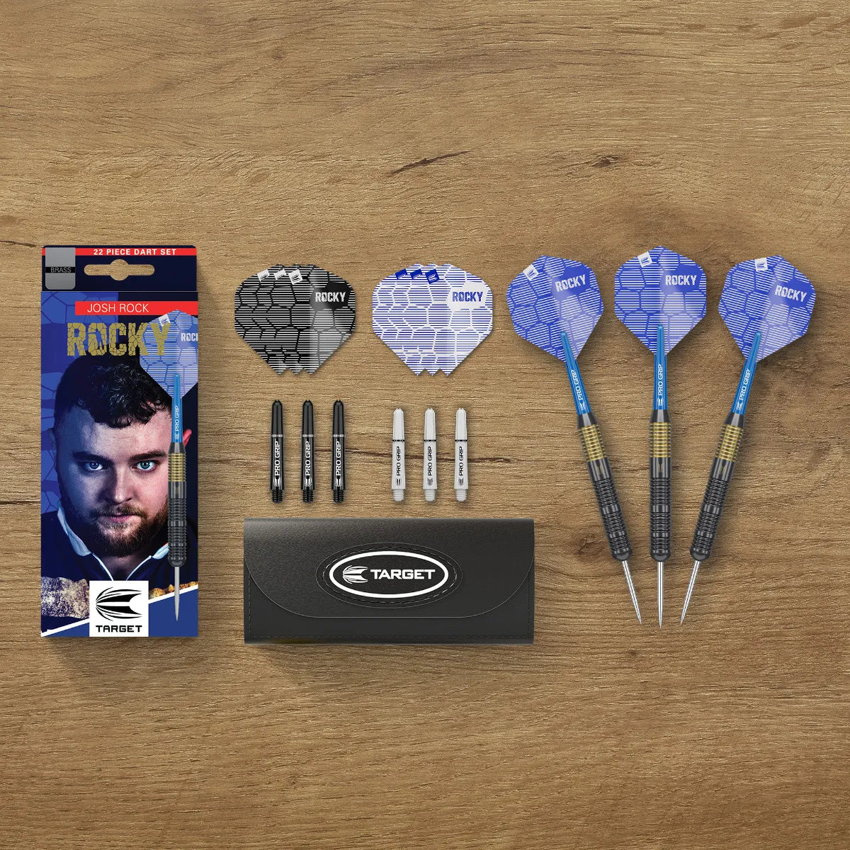 TARGET JOSH ROCK BRASS DARTS